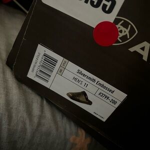 Ariat Silversmith Embossed Men's Boots